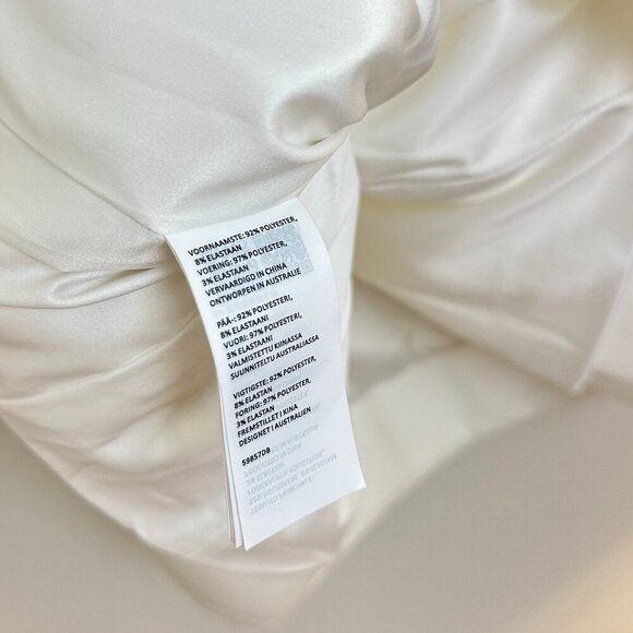 BARDOT Nevelle Hourglass Halter Dress in Orchid White Size US 2 - Picture 9 of 16